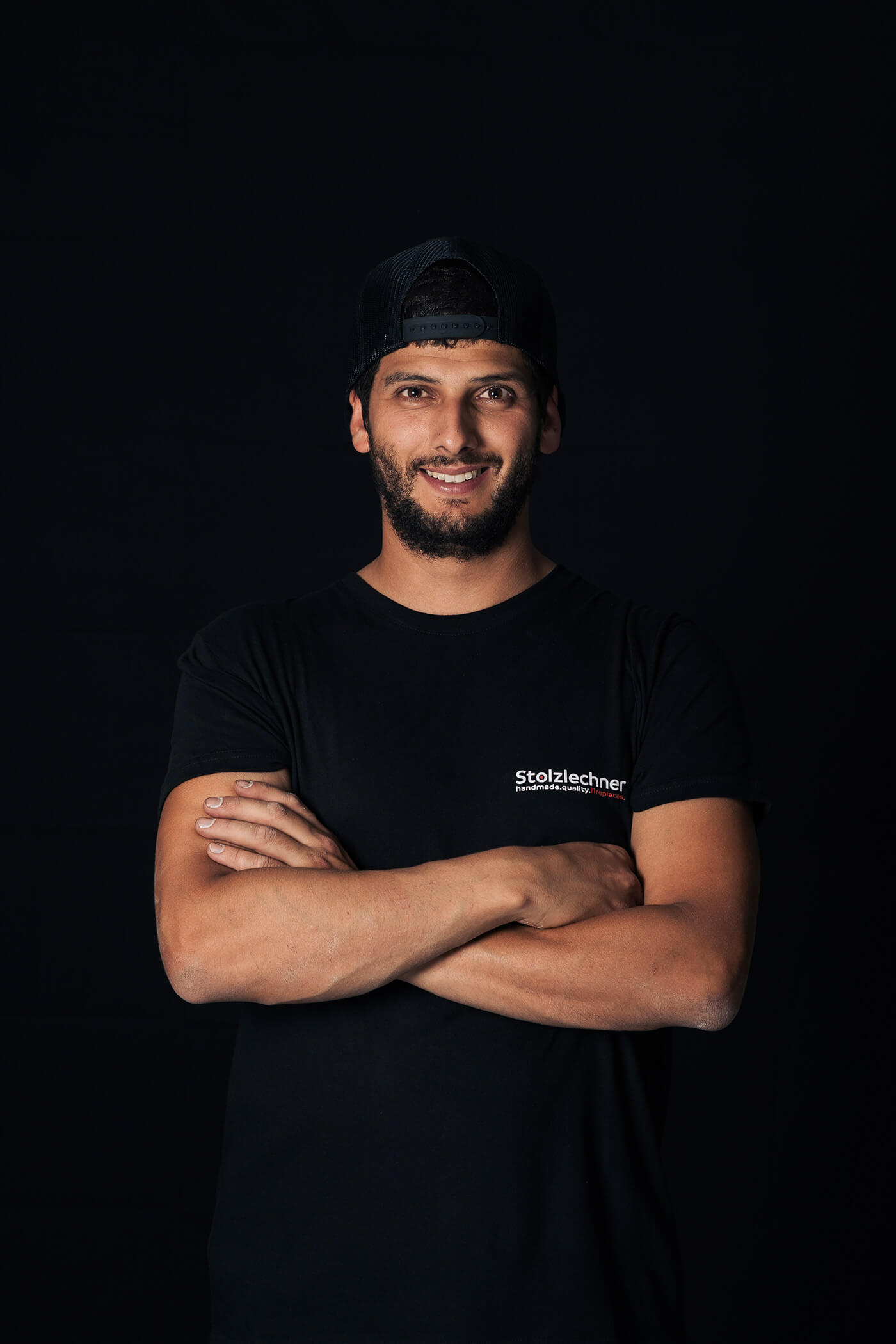 Peter<br>Ofenbauer mit Herz und Seele